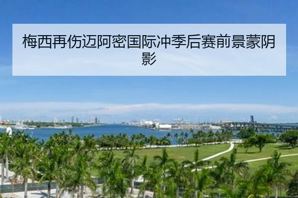 梅西再伤迈阿密国际冲季后赛前景蒙阴影